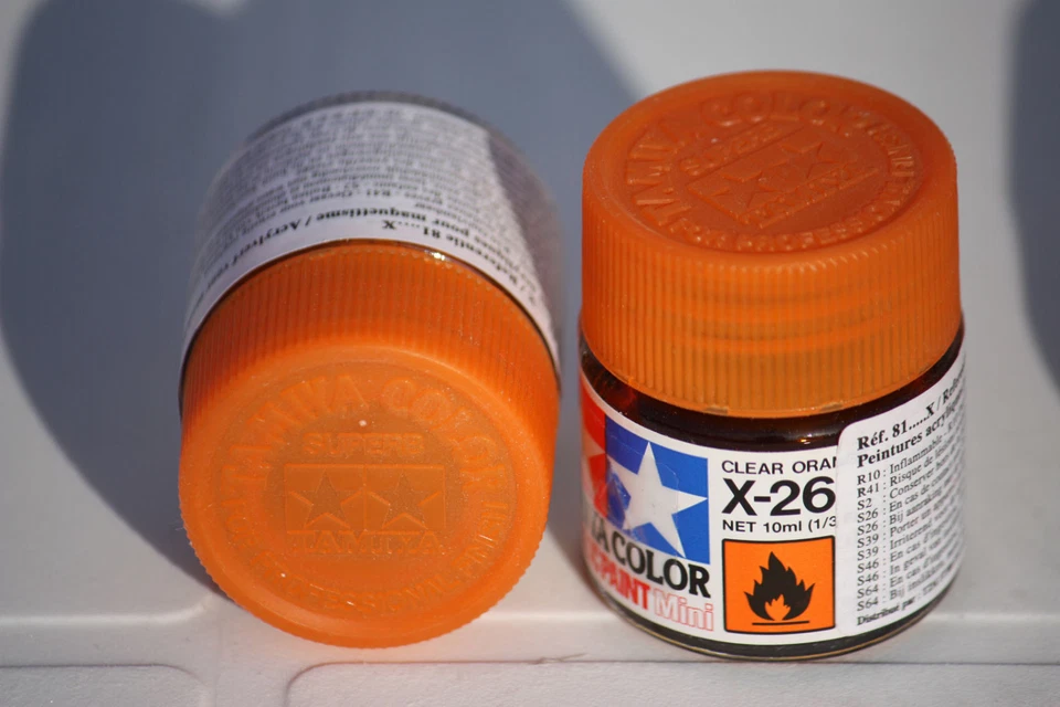Tamiya Peinture Pot 10ml X26 Clear Orange