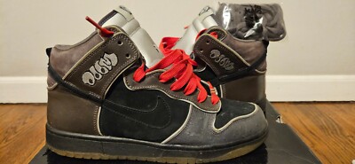 Size 9 - Nike SB Dunk High Premium MF Doom 2007 OG ALL PURPLE BOX