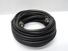12G SDI Cable Belden Black 50ft for HD-SDI/3G-SDI/4K Video Security Cameras
