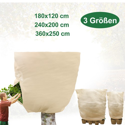 Pflanzenschutz Sack mit Winterschutz für Pflanzen Frost Garten
