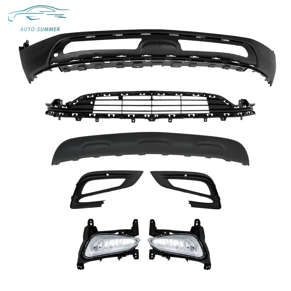 For Buick Encore 2017-2022 Front Lower Bumper Assembly Textured Plastic 42645814 Foto 2 de 4