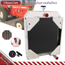 70229702 Aluminum 3-row Radiator For Allis Chalmers Tractor D17 Gas Lp Us Ship