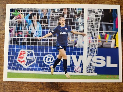 2023 Parkside NWSL Pronto Alex Morgan Photographer's Choice 4x6 /411 Wave USWNT