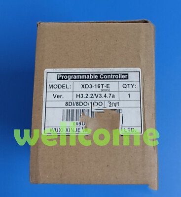 New XINJE XD3-16T-E Programmable Logic Controller Fast Shipping via FedEx or DHL