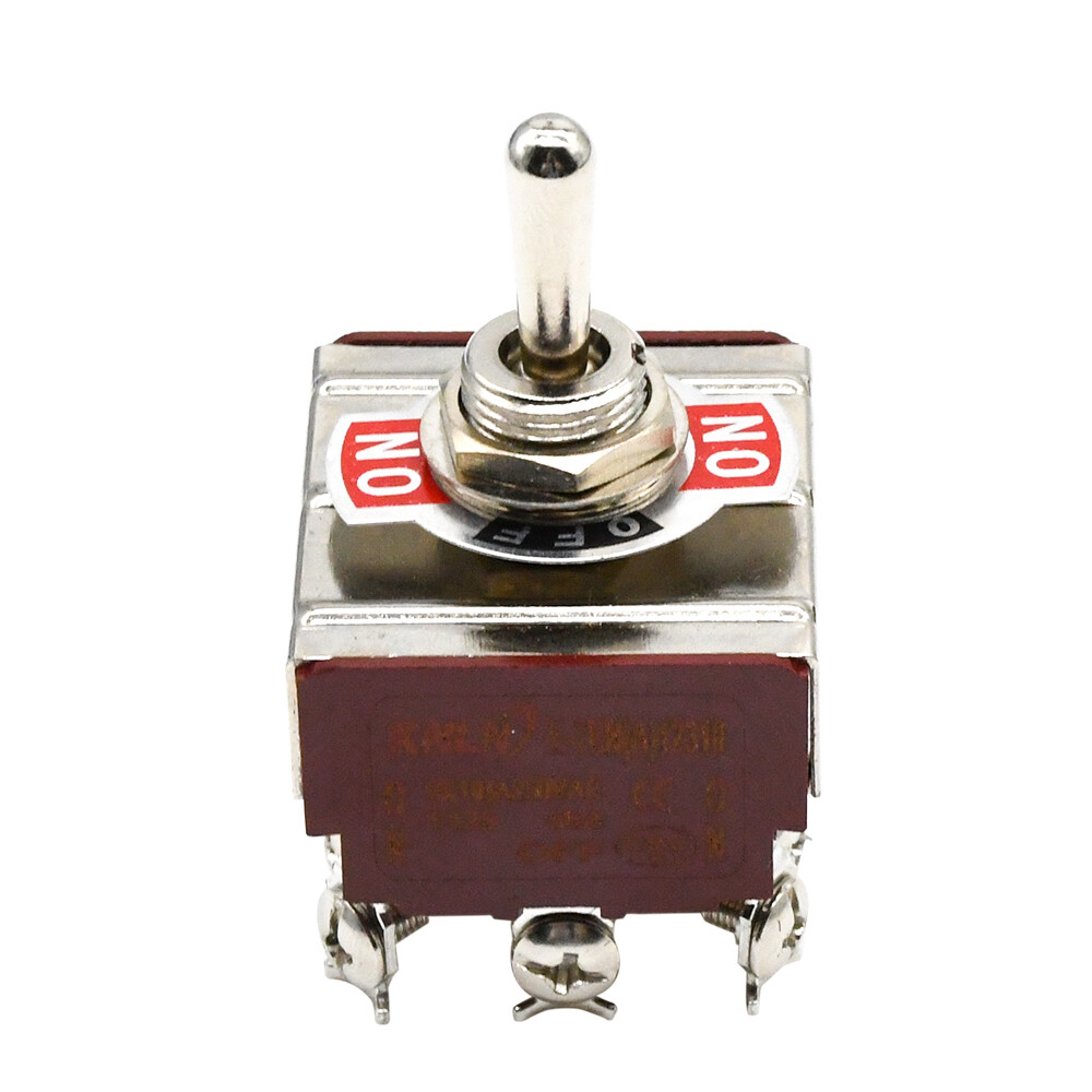 5PCS Toggle Switch E-TEN(A) Precision Button Switch 250V 16A 12Pin On Off Switch