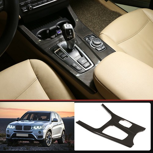 For BMW X3 X4 2011-2017 F25 F26 carbon fiber central console Gear shift ...