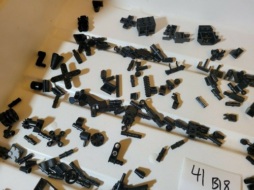 black accessories Lego Technic Bionicle Lot Parts ship space star wars 41b18 - Picture 2 of 5