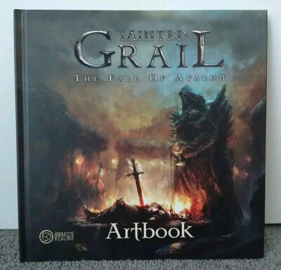 Awaken Realms Tainted Grail The Fall Of Avalon Hardcover Artbook Brettspiel