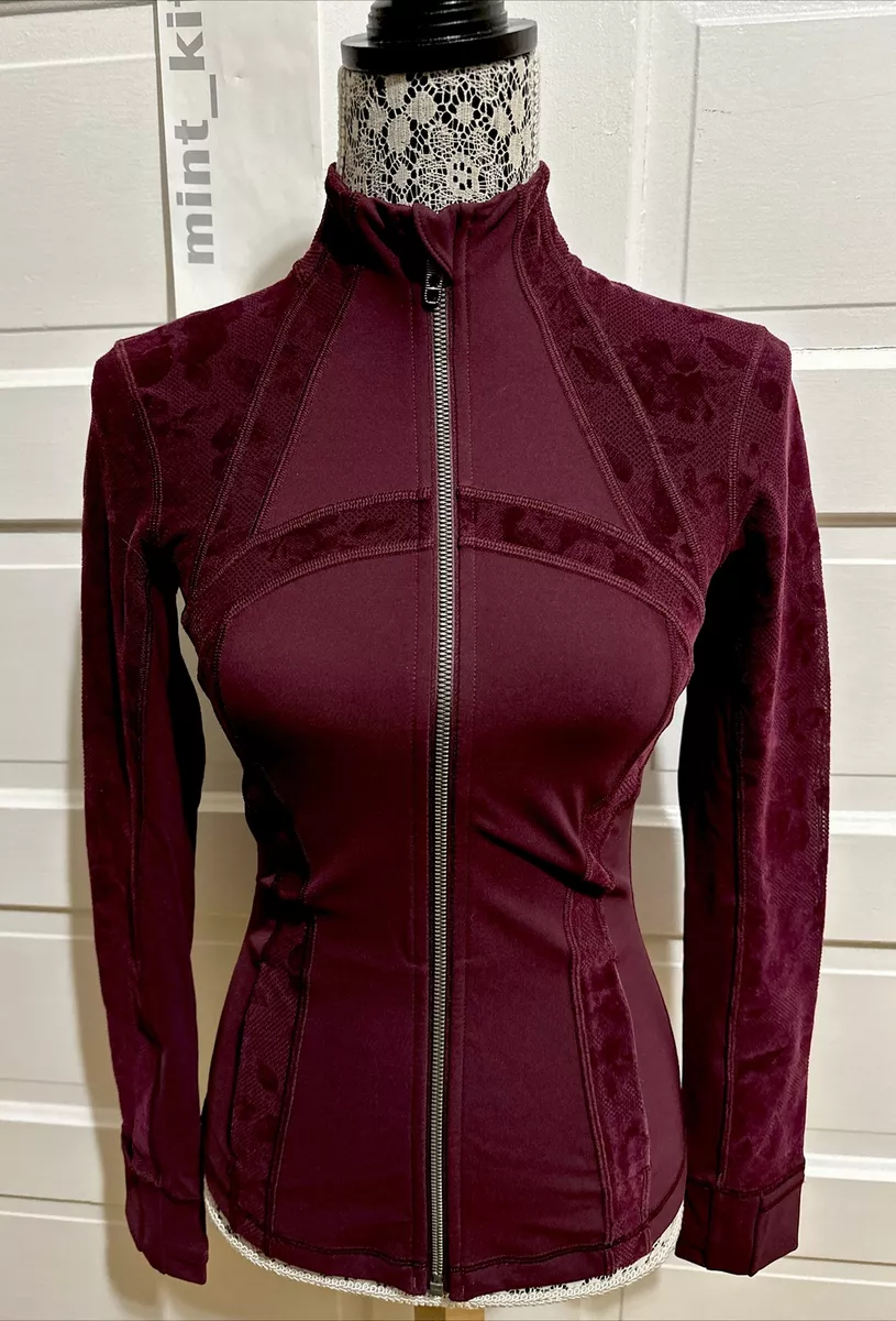 Mint Lululemon Define Jacket Flocked Size 4 Dark Adobe Flattering