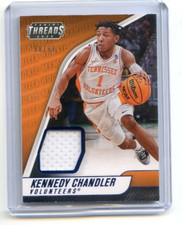 2022-23 Chronicles Draft Picks KENNEDY CHANDLER RC Threads Jersey Relic BLUE /99