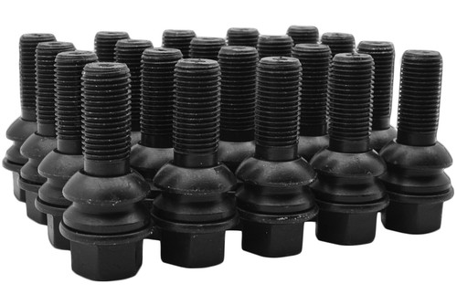 5x130 MM 10MM Porsche Hub Centric Spacers w/ Ball Lug Bolts for Factory Wheels - Picture 8 of 12