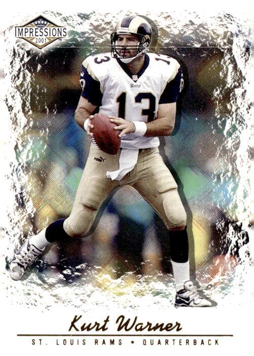 2001 Pacific Canvas Impressions #116 Kurt Warner Retail