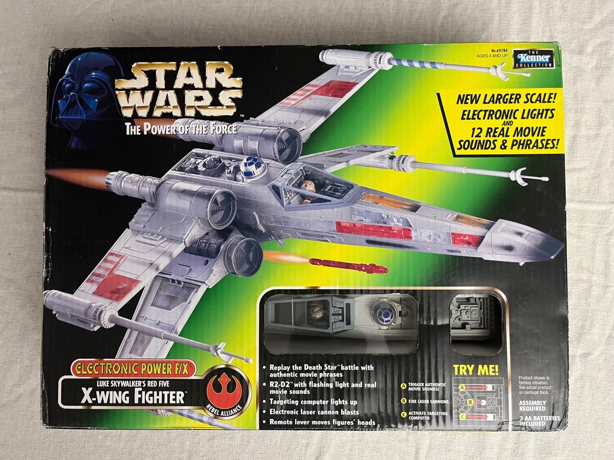 エレクトロニック パワー F/X」 ルーク・スカイウォーカー X-ウイング 1997 STAR WARS Power of the Force X-WING FIGHTER Electronic F/X