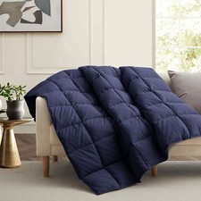 Down Throw Blankets for Couch 50x70 Down Blanket for Indoor and Outdoor Throw...