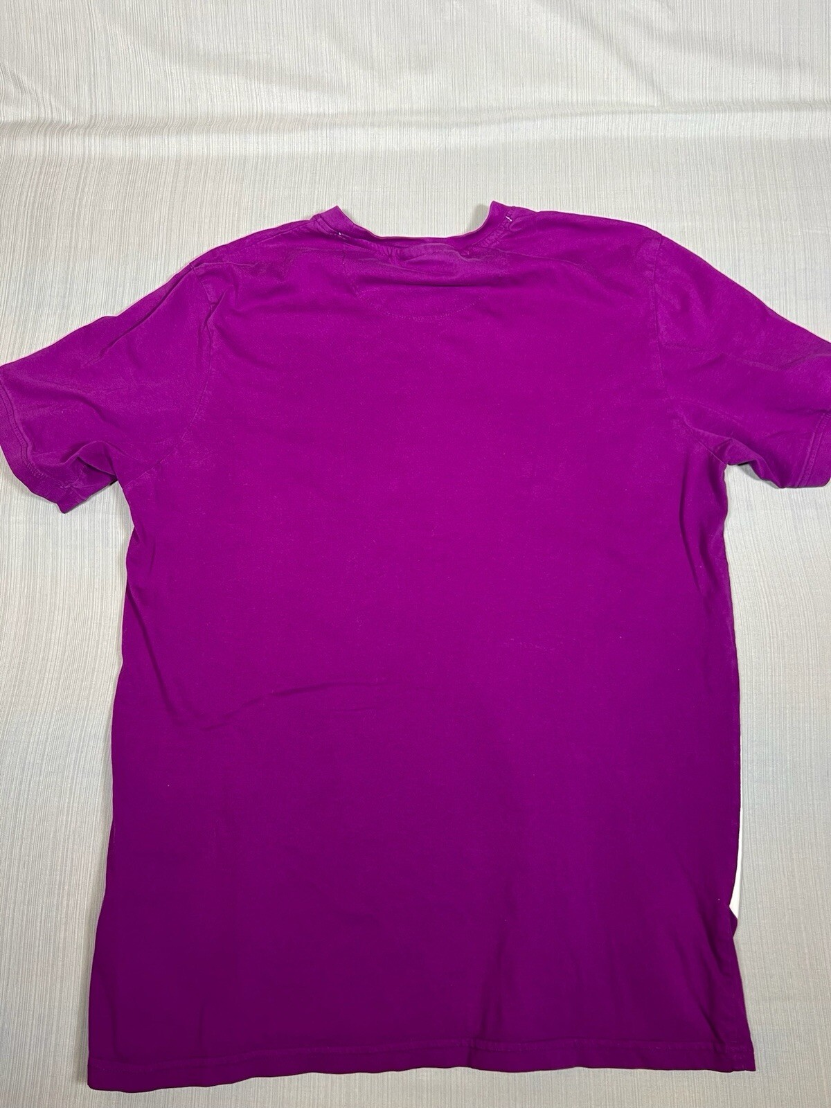 FILA T SHIRT UOMO Multicolore CREW COLLO MANICA CORTA Tg L Piccola Macchia (A16)