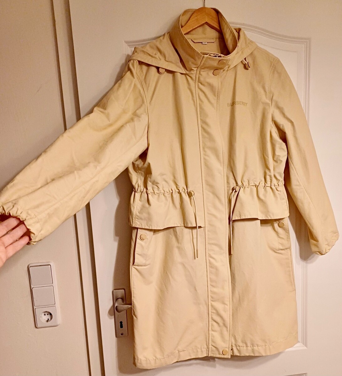 Burberry Trench Coat Burberry Mantel Mit Kapuze Parka Burberry