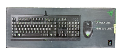 NIB Razer Cynosa Lite + Abyssus Lite Keyboard & Mouse - RZ03-0274 & RZ01-0273