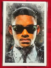 Will Smith Men in Black 4x6 Sketch Photo Art Print John Rudolph Signed V1