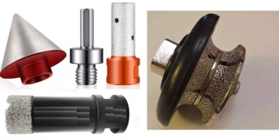 marble ceramic stone Full Bullnose router bit granite Beveling Chamfer core bit