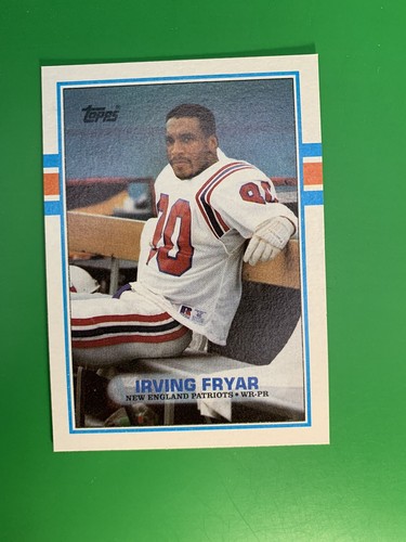1989 Topps Irving Fryar #204 New England Patriots - Bild 1 von 2