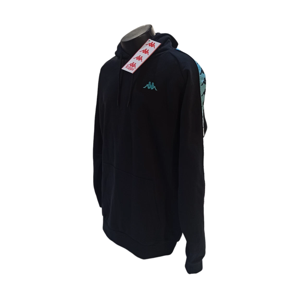 Black kappa cheap jumper