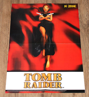 2000 Tomb Raider Very Rare Poster 56x40cm | eBay
