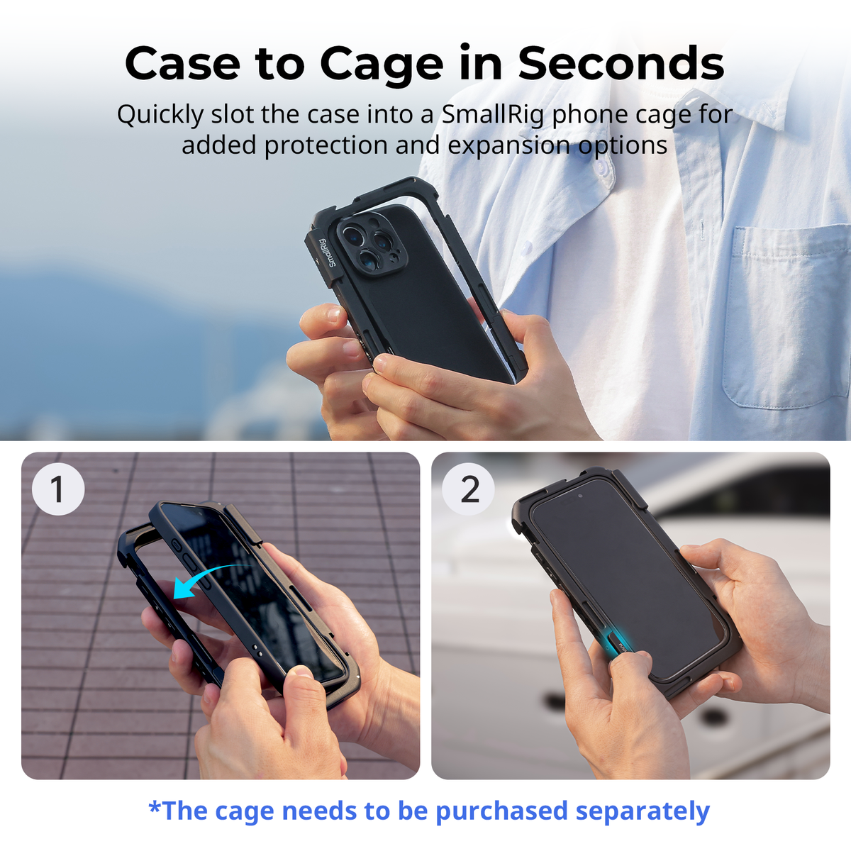 SmallRig FilMov Photography Magnetic Case Kit for iPhone 16 Pro