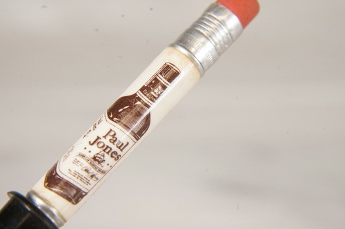 Vintage Paul Jones Whiskey Advertisement Bullet Pencil, Paul Jones Distillery