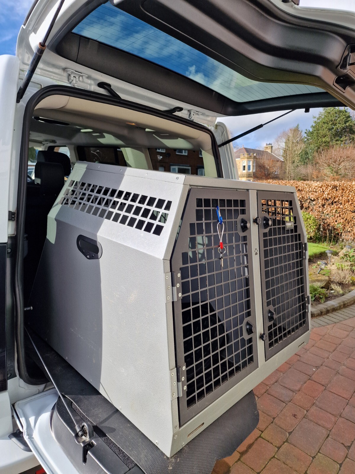 TransK9 Double Dog Car Cage Crate Trans K9 eBay