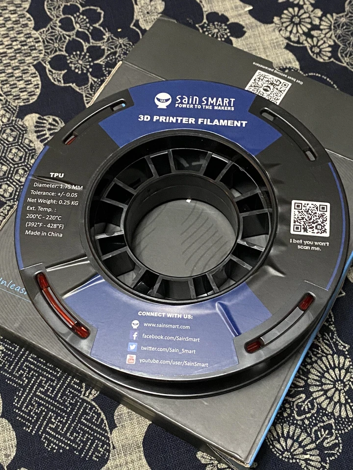 Sain Smart 3D Printer Filament Red Diameter 1.75mm Weight 0.25 Kg - Image 3 of 4