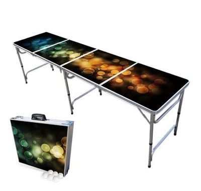 8-Foot Folding Pong Table - Choose Table Options (Base, Cup Standard Base Model