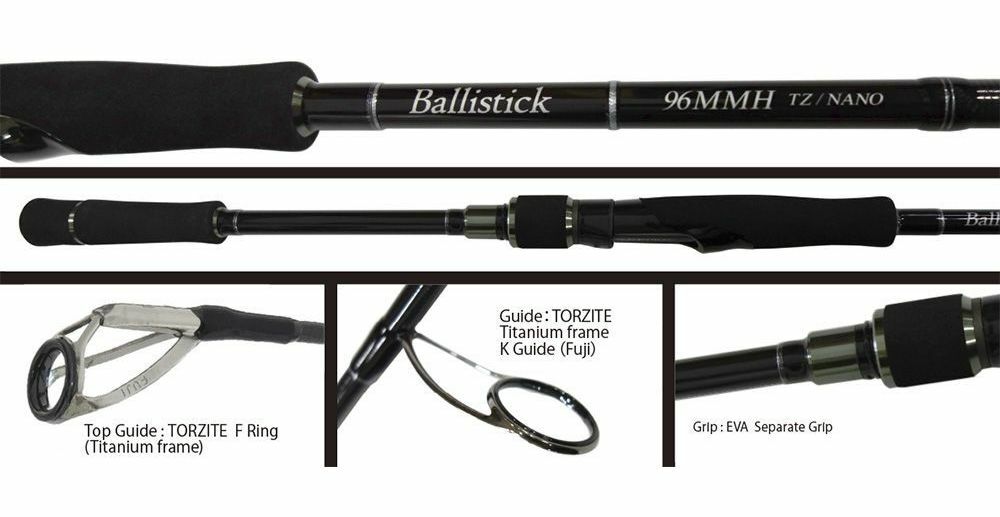 YAMAGA Blanks Ballistick 94M TZ/NANO Spinning Rod | eBay YAMAGA Blanks Ballistick 94M TZ/NANO Spinning Rod | eBay