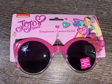 JoJo Siwa Sunglasses Nwt Pink Glitter Bow Birthday Christmas