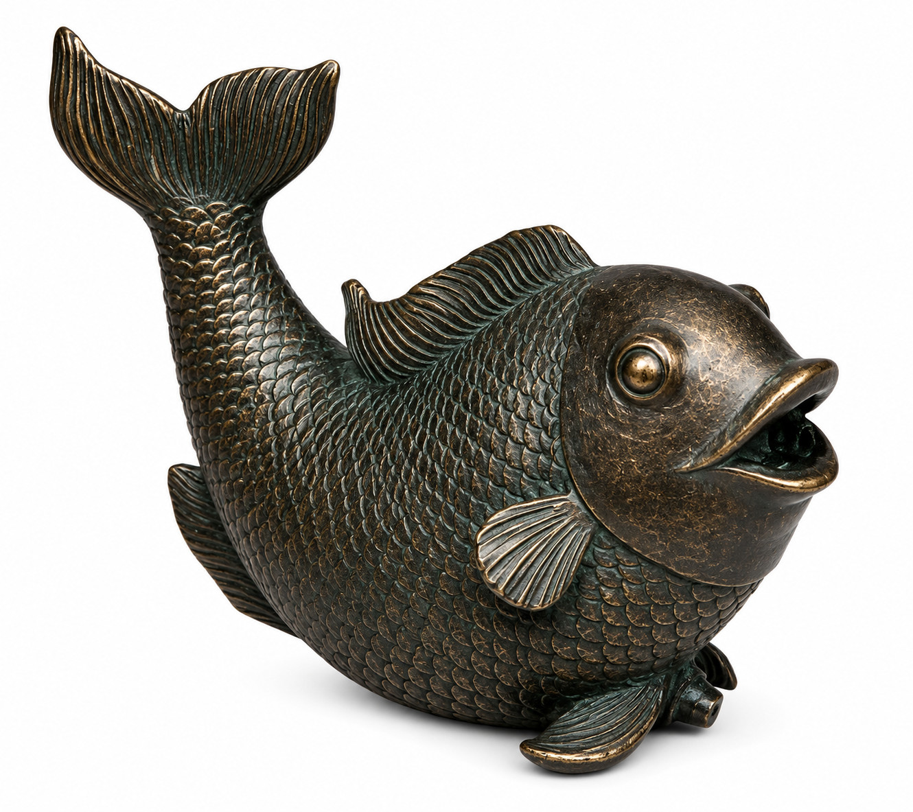Bermuda Spitter Pond Ornaments Fish Water Feature Ornament Decor