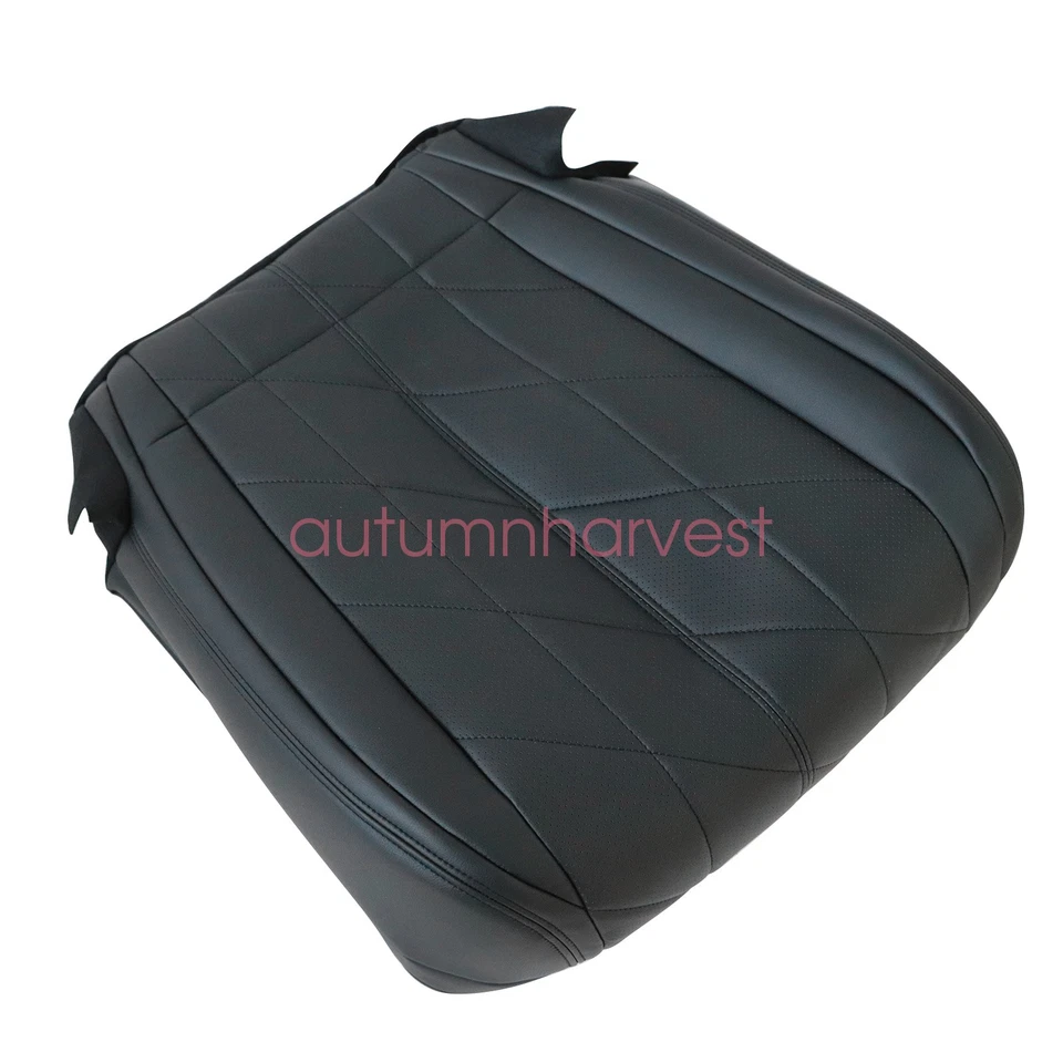 Cubierta de cuero negra PERF inferior para Infiniti FX35 FX37 FX50 2009-2017 Foto 3 de 4