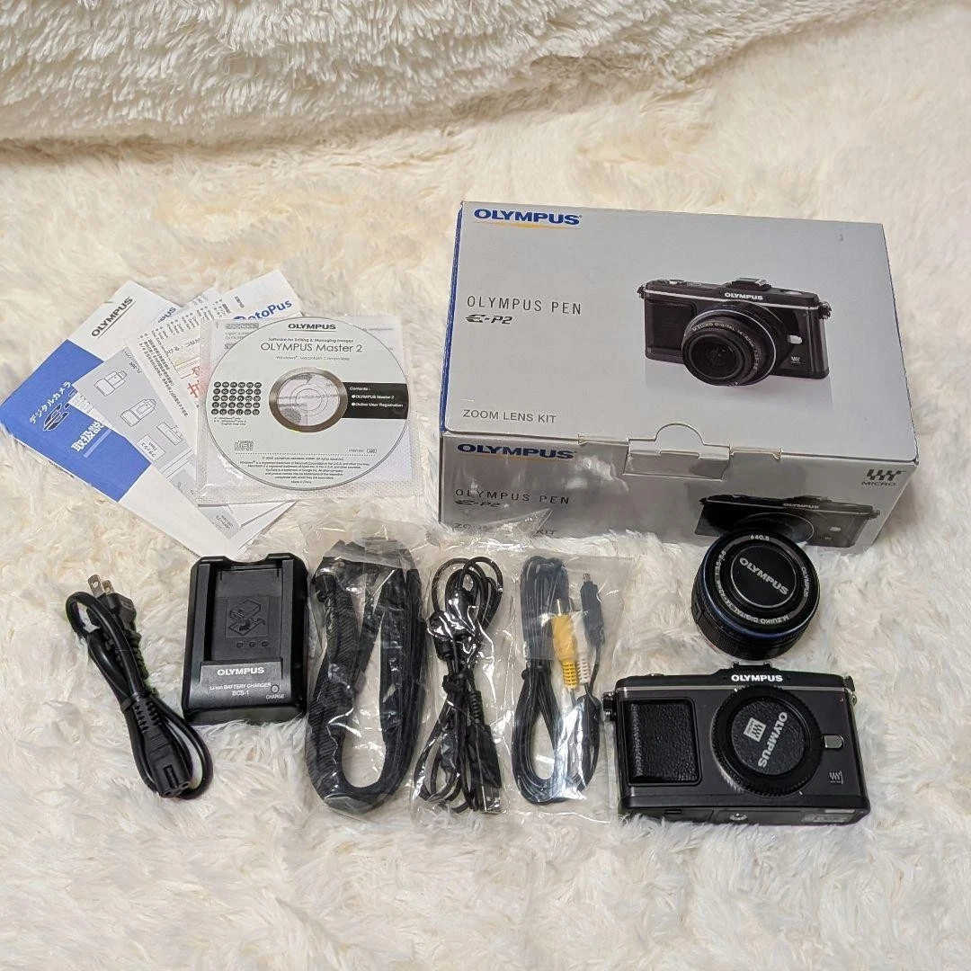 OLYMPUS PEN E-P2 Digital Camera Zoom Lens Kit Tested with