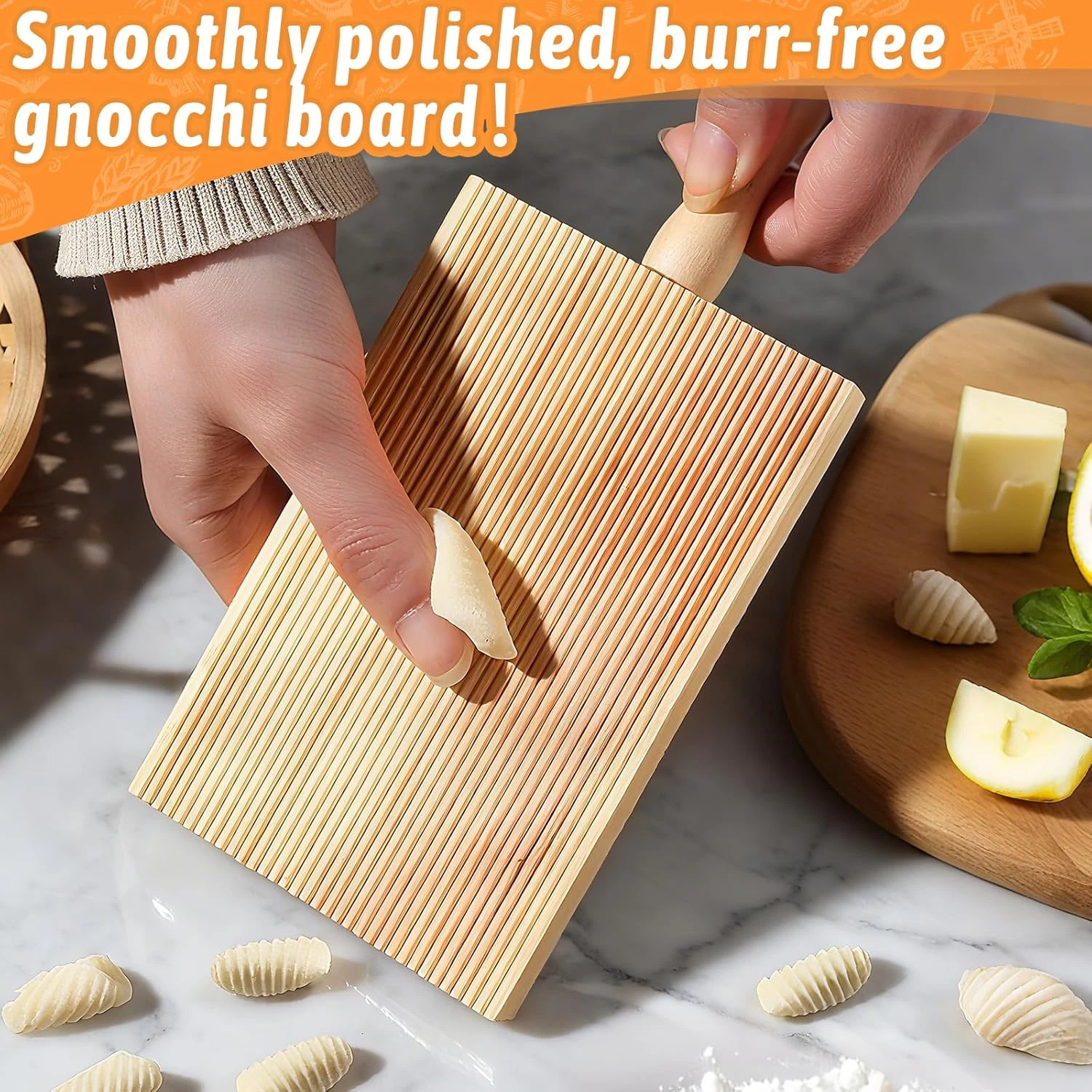 Pasta Making Tools Set 11 PCS Accessories Included Wooden Kit Ravioli Dumplings
Opens in a new windo