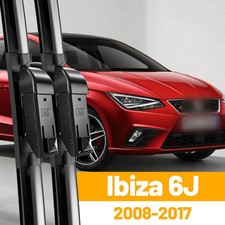 2x Front Wiper Blades for Seat Ibiza 6J 2008 -2017 Hatchback Coupe 24"16" Window