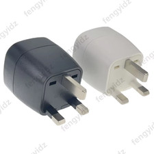 Pack of 2 England UK Travel Adapter England Germany Plug, EU to UK Travel Plug T