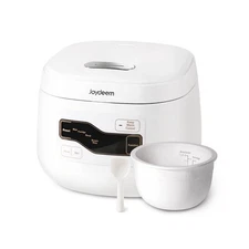 Joydeem Ceramic Rice Cooker FD20S-W, 4 Cups Uncooked Rice Cookers with Pure C...