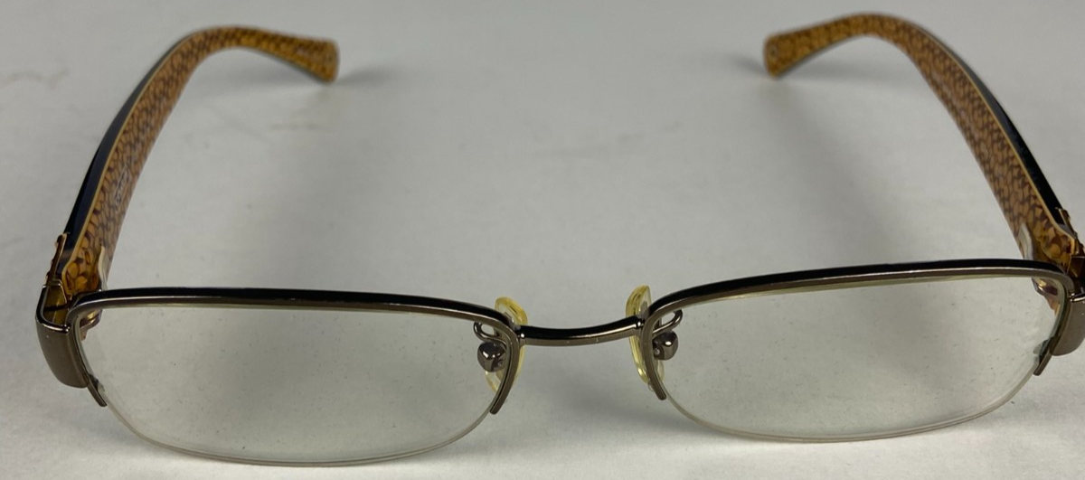 Coach HC 5027B Cecily Eyeglasses 9094 Dark Brown Tortoise 52-17-135 Frames Only‎ COACH HC 5027B CECILY 9094 Dark Brown Tortoise 50/17/135  main image 3