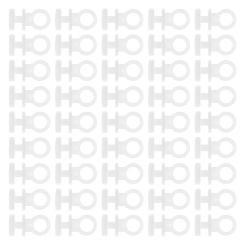 100 Pcs Curtains Track Buckle Tracks and Fittings Drapery Carrier