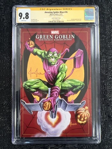 AMAZING SPIDER-MAN #76 JOE JUSKO Variant CGC 9.8 Signed