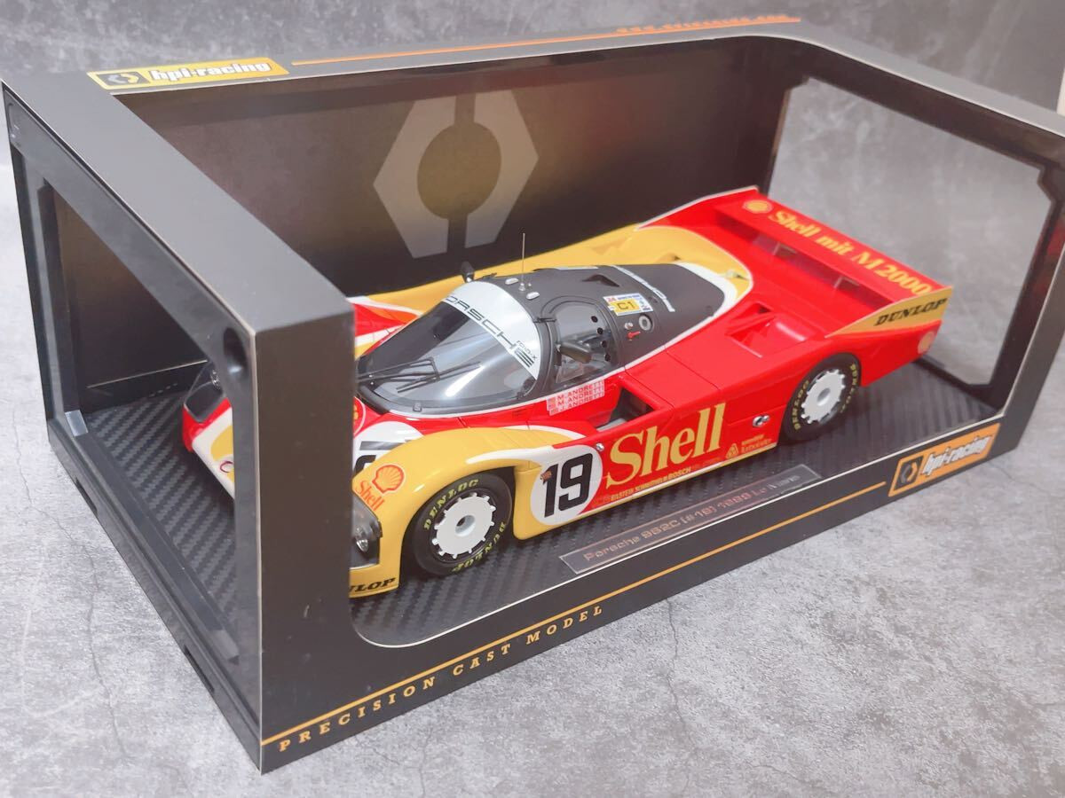 1/18 Hpi Racing Porsche 962C Le Mans Lm 1988 19 Shell 1/18 Hpi Racing Porsche 962C Le Mans Lm 1988 19 Shell