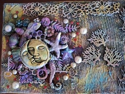 Steampunk Sonne/Mond Schmuckkästchen 3'' Höhe x 12'' Länge x 8'' Breite