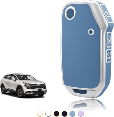 Schlüsselhülle TPU, Autoschlüssel Hülle Passt für Kia Sportage R GT MK5 Stinger 