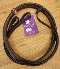 JEFFRIES FALCON SHOW LEINS, Hawana, 54", szerokość 13 mm, gumowy uchwyt, NOWY (SUGEROWANA CENA DETALICZNA 102 £)