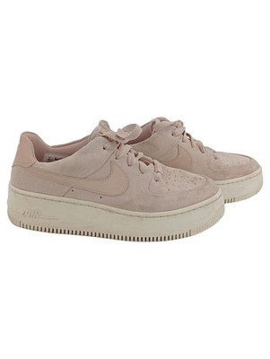 Nike Air Force 1 Sage Low Damen Sneaker Rosa Wildleder Gr. 39
