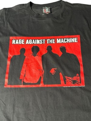 Vintage 1999 Giant / Hot Topic RAGE AGAINST THE MACHINE XXL T