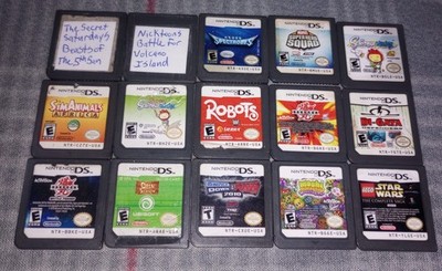 WWE SmackDown vs. Raw 2010 (Nintendo DS, NDS) Lot Of 15 Cartridges Only Tested